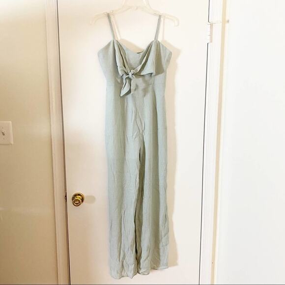 New Style State Wide Leg Jumpsuit Mint Green 10 - Picture 5 of 16